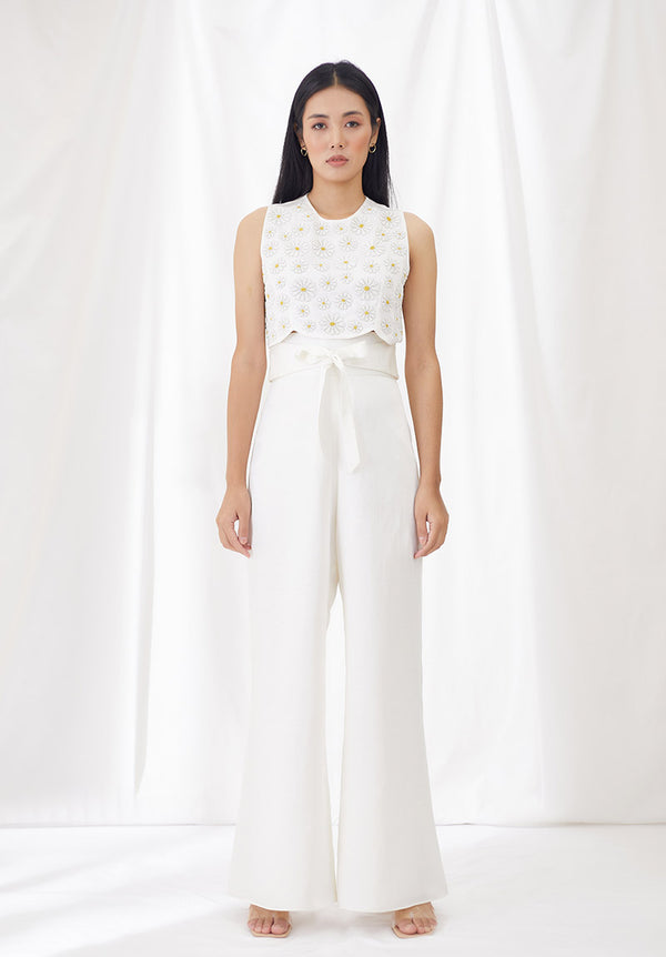 Fresh As A Daisy Top And Pants Set