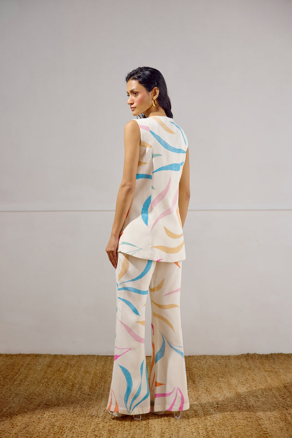 Mariner Printed Waistcoat Set