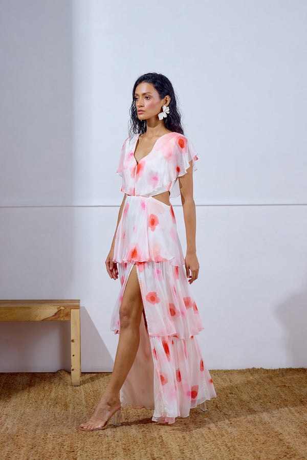 Flutter Tiered Dress