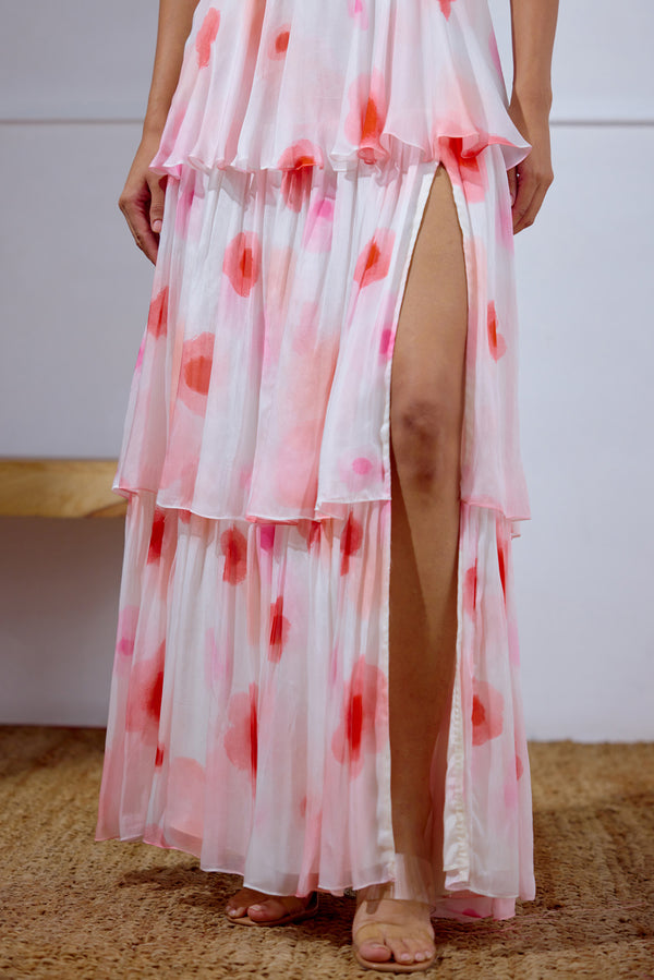 Flutter Tiered Dress