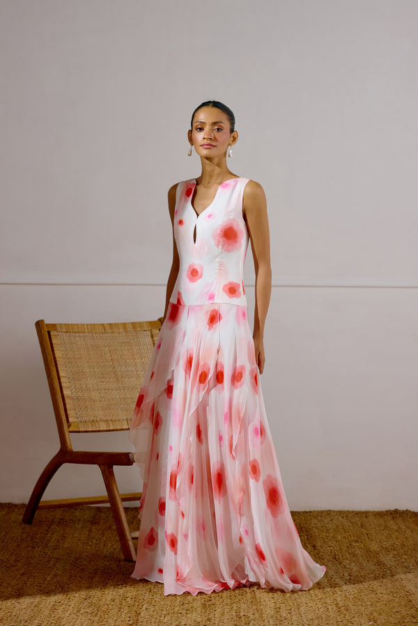 Glimmer Drop Waist Dress