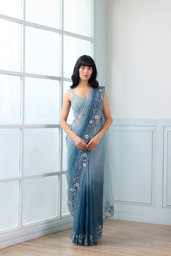 Borderlands Draped Saree