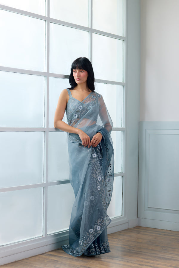 Borderlands Draped Saree