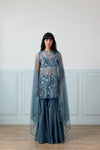 Forager Sharara Set in Teal