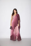 Unfurl Ombre Draped Saree