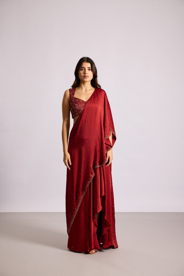 Unfurl Draped Saree