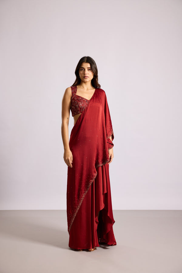 Unfurl Draped Saree