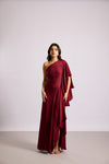 Billow Draped Dress