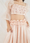 Blush Billow & Breeze Lehenga Set