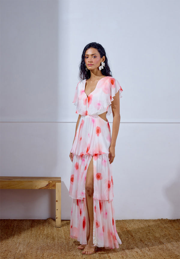 Flutter Tiered Dress