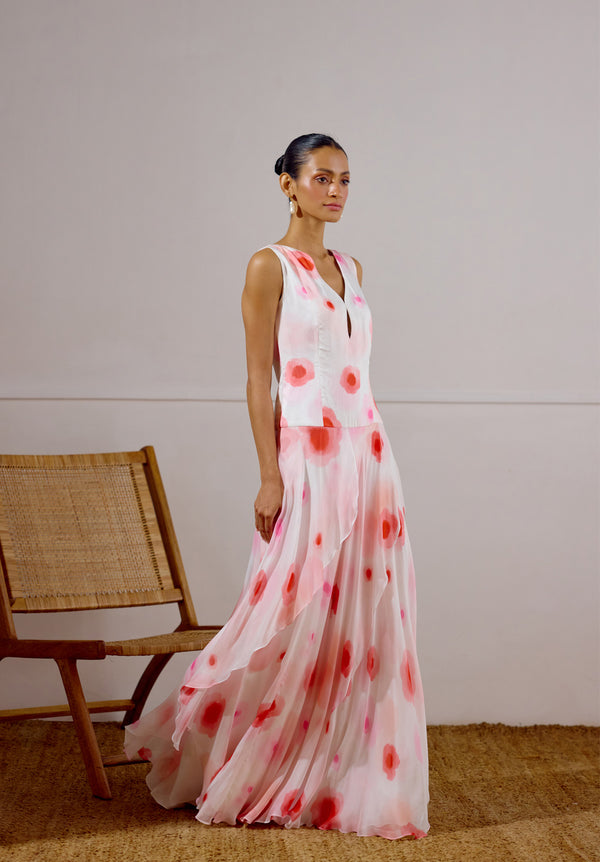 Glimmer Drop Waist Dress