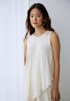 Ivory Asymmetrical Tunic Set
