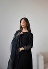 Midnight Embroidered Kurta Set