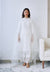 Cloud White Embroidered Kurta Set