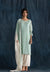 Mint And Ivory Kurta Set