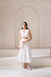 White Noontide Top & Skirt Set