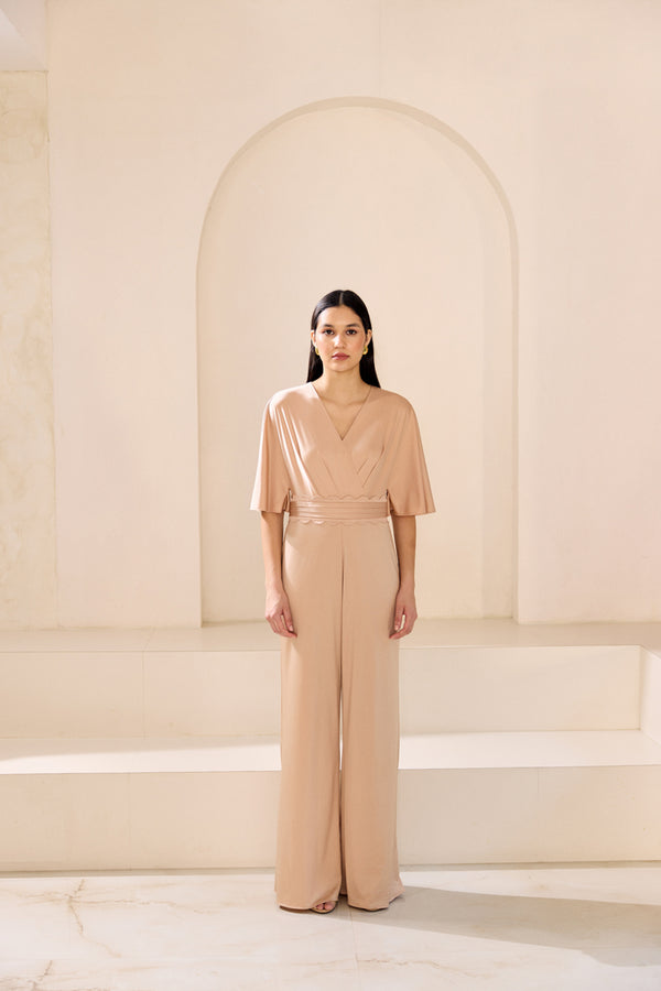 Sandy Shores Belted Jumpsuit