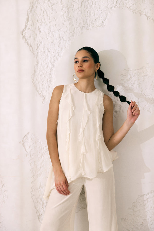 Ivory Making Waves Tunic Set