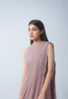 Hushed Rose Pre-Draped Saree