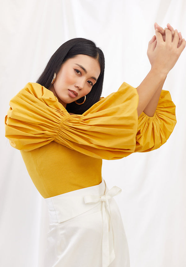 Sunkissed Billow Sleeve Bodysuit