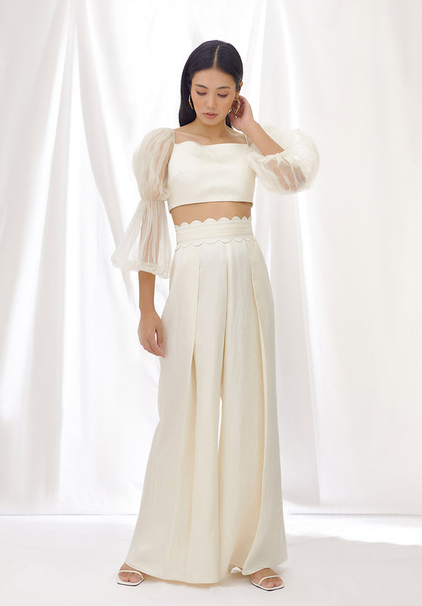 Ivory Billow and Breeze Set