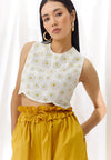 Sunshine And Daisies Top And Pants Set
