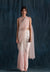 Blush And Ivory Ombre Pre-Stitched Saree