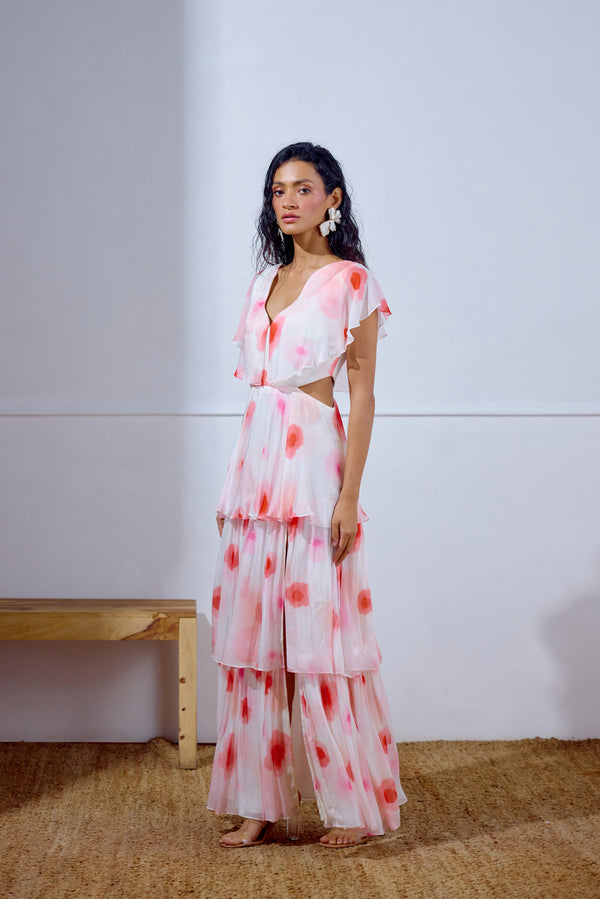 Flutter Tiered Dress