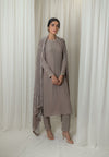 Smoke Grey Kurta Set