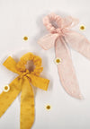 Upcycled Organza Scrunchies - Set of 2