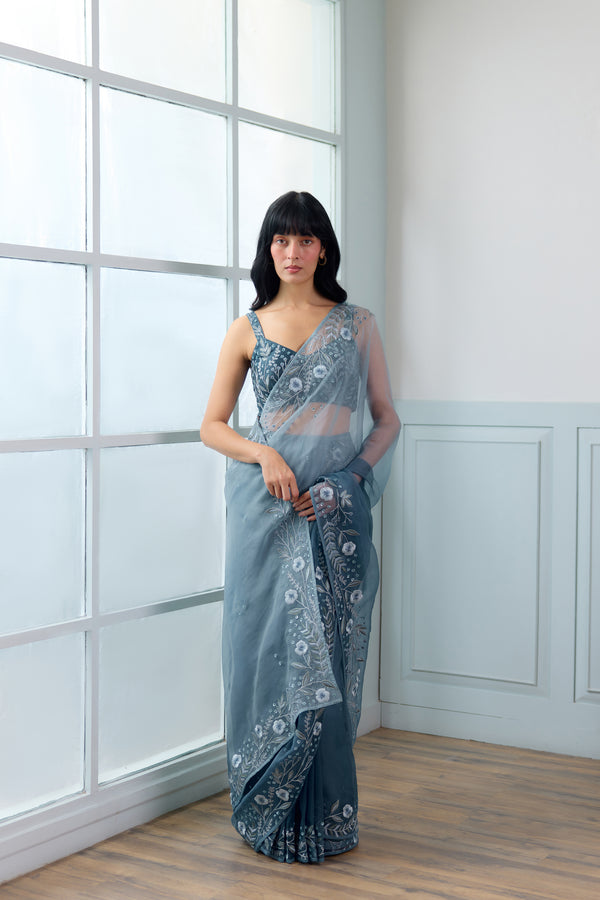 Borderlands Draped Saree
