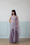 Forager Sharara Set in Lilac