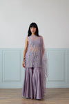 Forager Sharara Set in Lilac