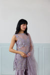 Forager Sharara Set in Lilac