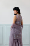 Forager Sharara Set in Lilac