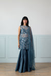 Forager Sharara Set in Teal