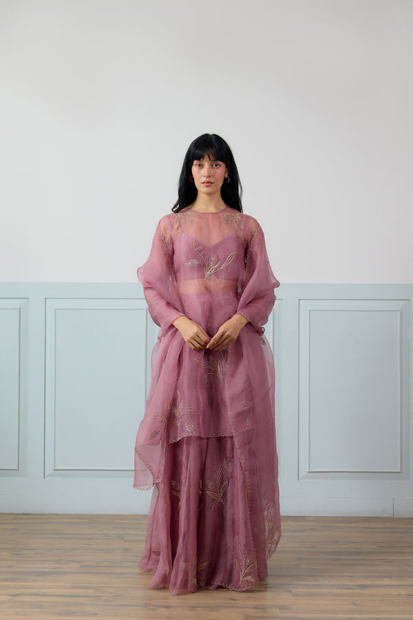 Rosebud Sharara Set