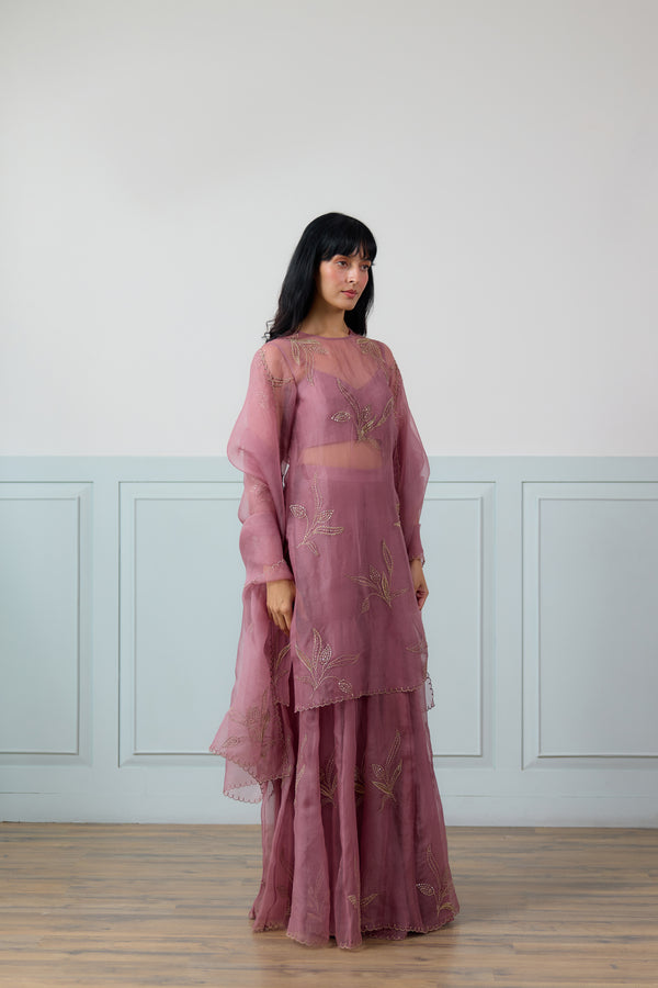Rosebud Sharara Set