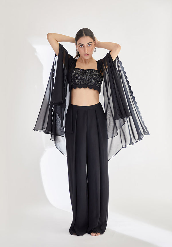 Midnight Cloudland Cape Set