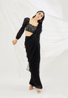 Midnight Pre-Draped Saree