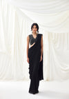 Midnight Waltz Pre-Draped Saree