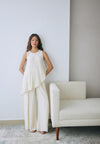 Ivory Asymmetrical Tunic Set